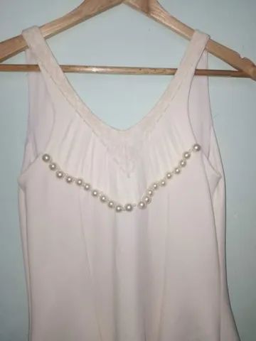 Vestido curto  festa P off white  - Foto 2