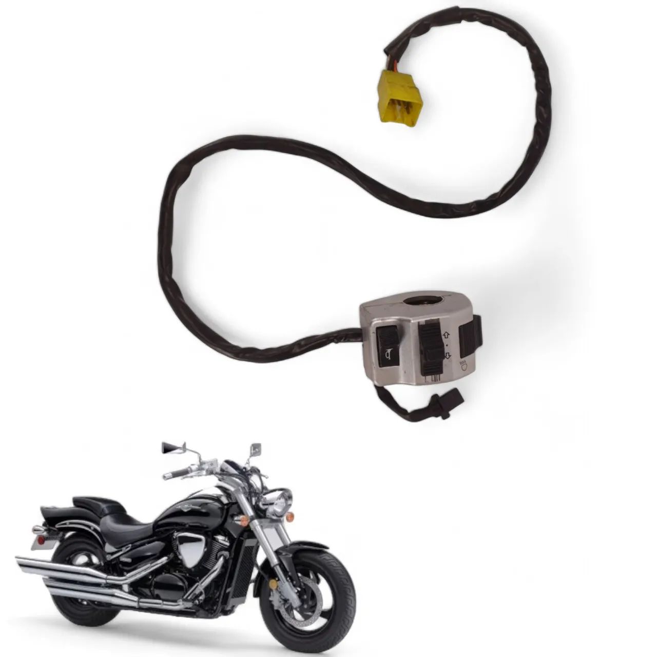 Chave Punho Luz Suzuki Boulevard M800 2007 - Peças para motos