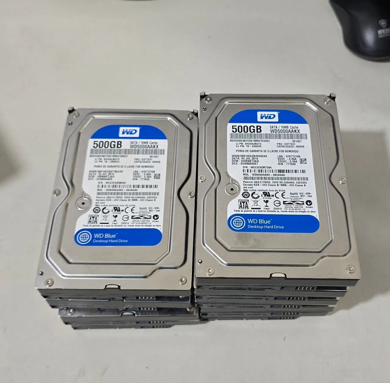 Hd sata 500gb 100% saudável 