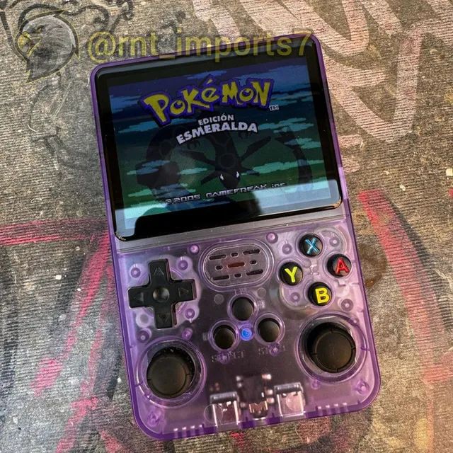 Console de jogo portátil r36s  - Foto 4