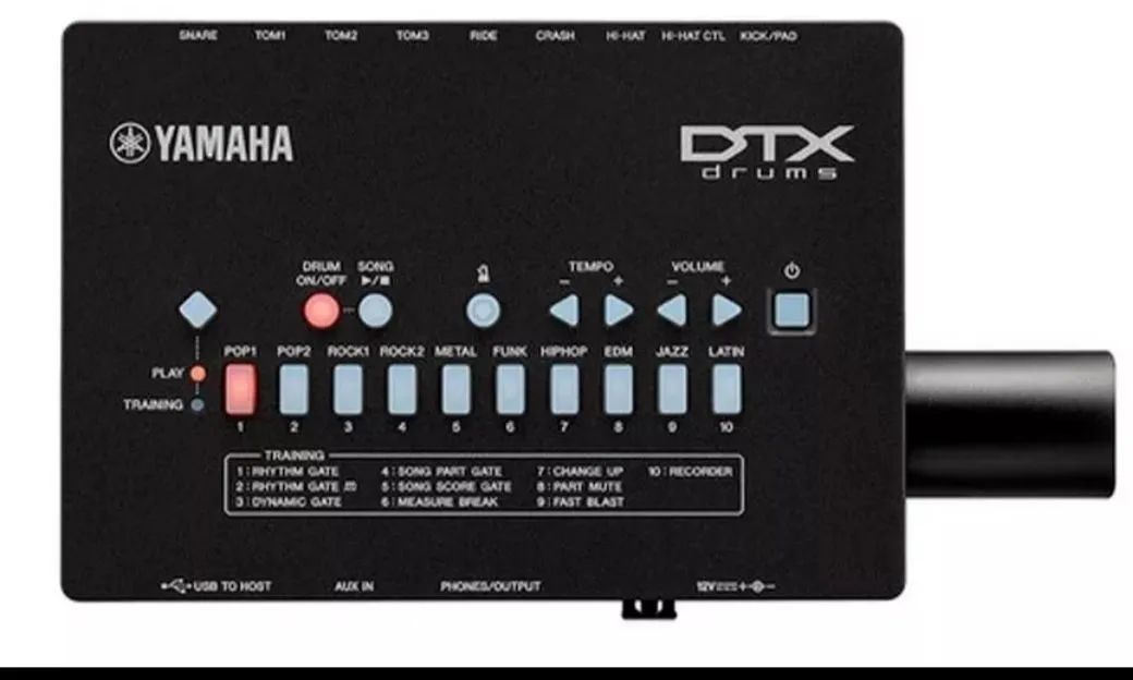 Bateria eletrônica Yamaha DTX-425K  - Foto 4