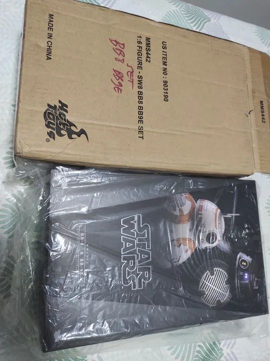 Star Wars BB-8 e BB-9E - 1/6 Escala Colecionáveis - Hot Toys star wars