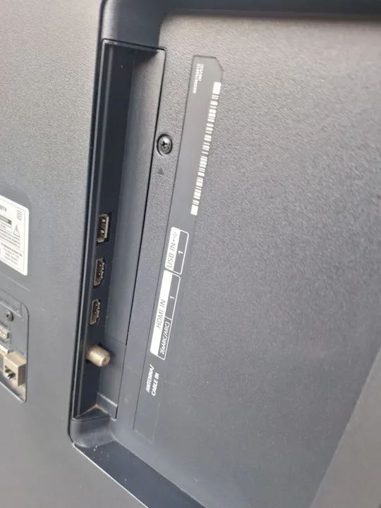 Smart TV LED 50" LG ThinQ AI 4K HDR 50UP7750PSB tela quebrada - Foto 5