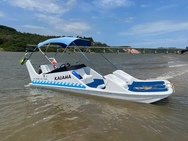 Jangada Flypper Motor 60hp todo revisado, com trim.