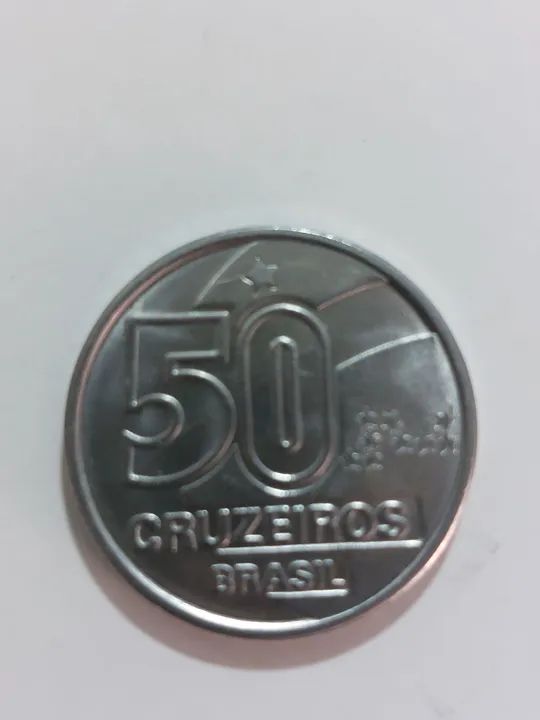 Moeda 50 cruzeiros 1990