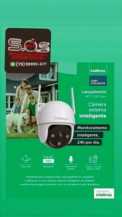 Câmeras wi-fi Intelbras 