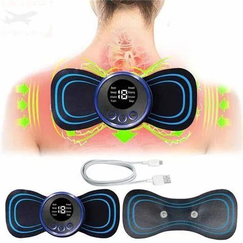 Promoção: Mini Massageador Musculares Elétrico Portátil Ems