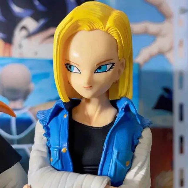 Kit 2 Action Figure Androide 17 e Número 18 - Dragon Ball Z - Foto 4