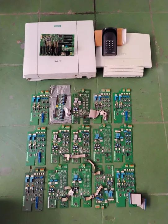Placas e Centrais Siemens / Intelbras, Impacta e Central portaria.