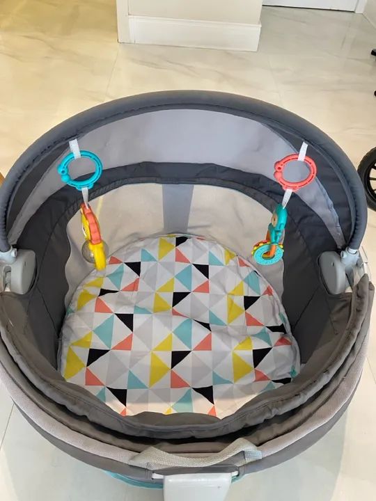 Berço Portátil para Bebê - Fischer Price  - Foto 3