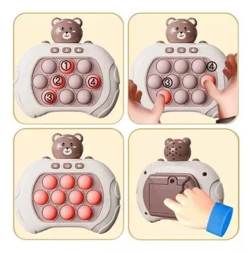 Pop-it Jogo anti stress Astronauta Pato Urso Fidget Toys - Loja Natan Abreu  - Foto 4