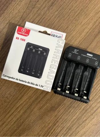 CARREGADOR DE PILHA UNIVERSAL KA-1160 KAPBOM NOVO