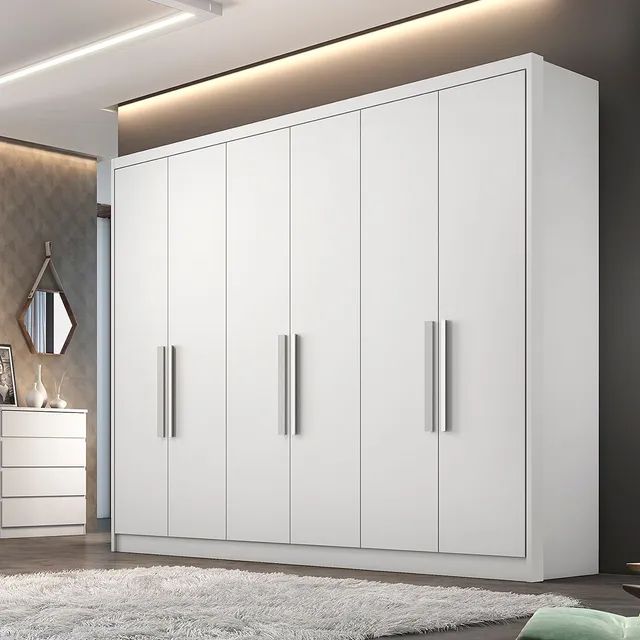 Guarda Roupa Casal 6 portas 100% MDF  - Foto 2