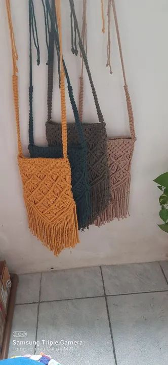 PROMOCAO bolsas verão em.macrame - Foto 4