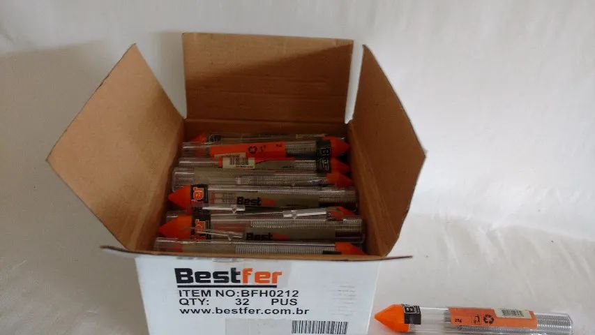 Solda estanho p/eletrônica, elétrica... CX c/ 32tubos.