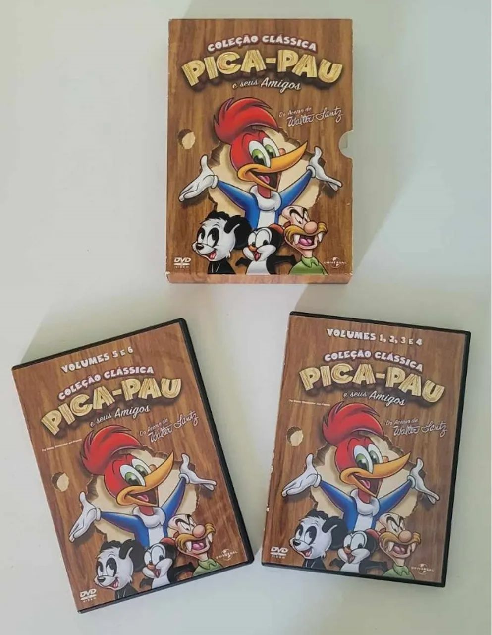 Box Dvd Pica-Pau ORIGINAL