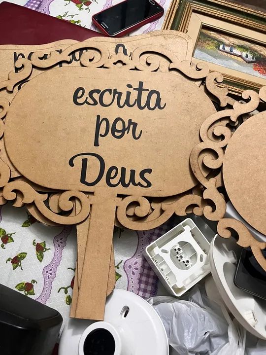 Plaquinha Dindo Prepara o Seu - Foto 4