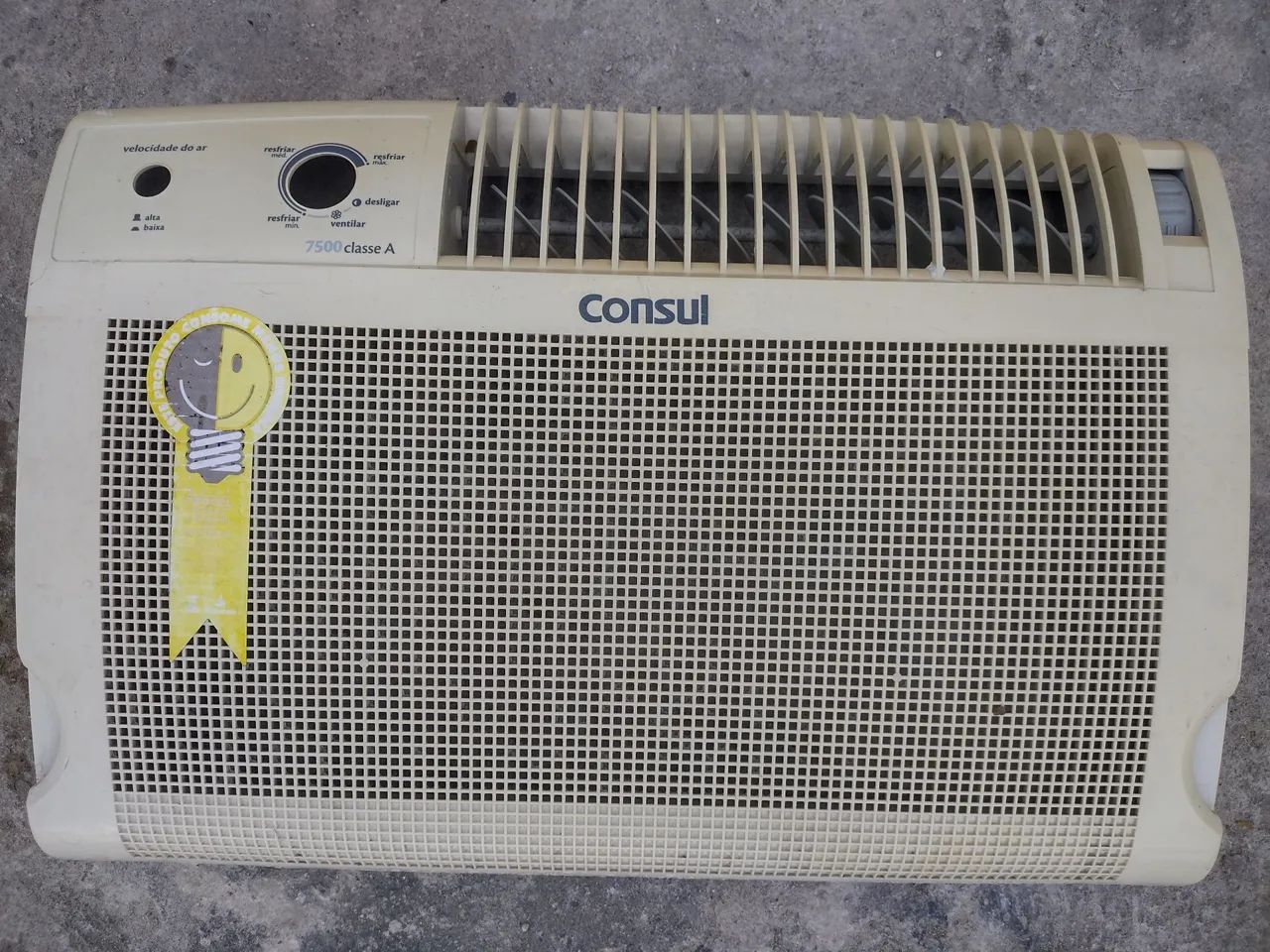 Painel Frente Ar Condicionado de janela Consul 7500 Classe A