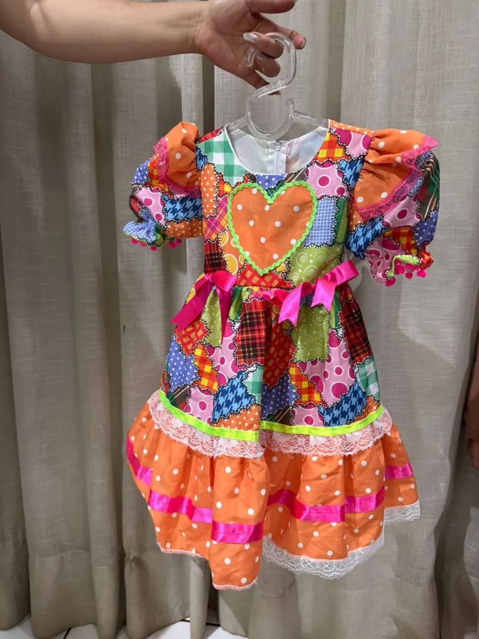 Vestidos juninos usados apenas 1 vez