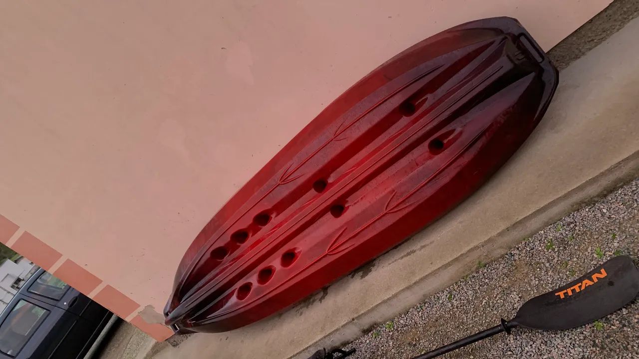 CAIAQUE DE PESCA COM CADEIRA E REMO - Foto 5