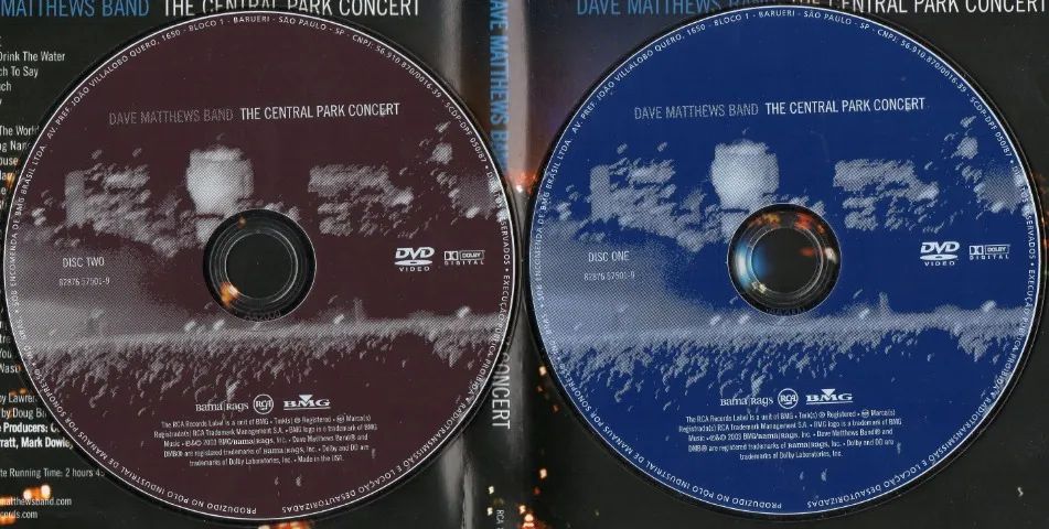 Dvd Dave Matthews Band - The Central Park Concert - Foto 3