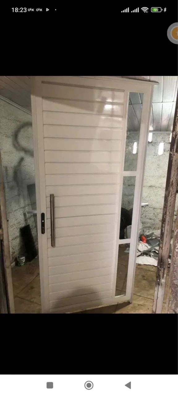 Porta galvanizada 64840780245379123