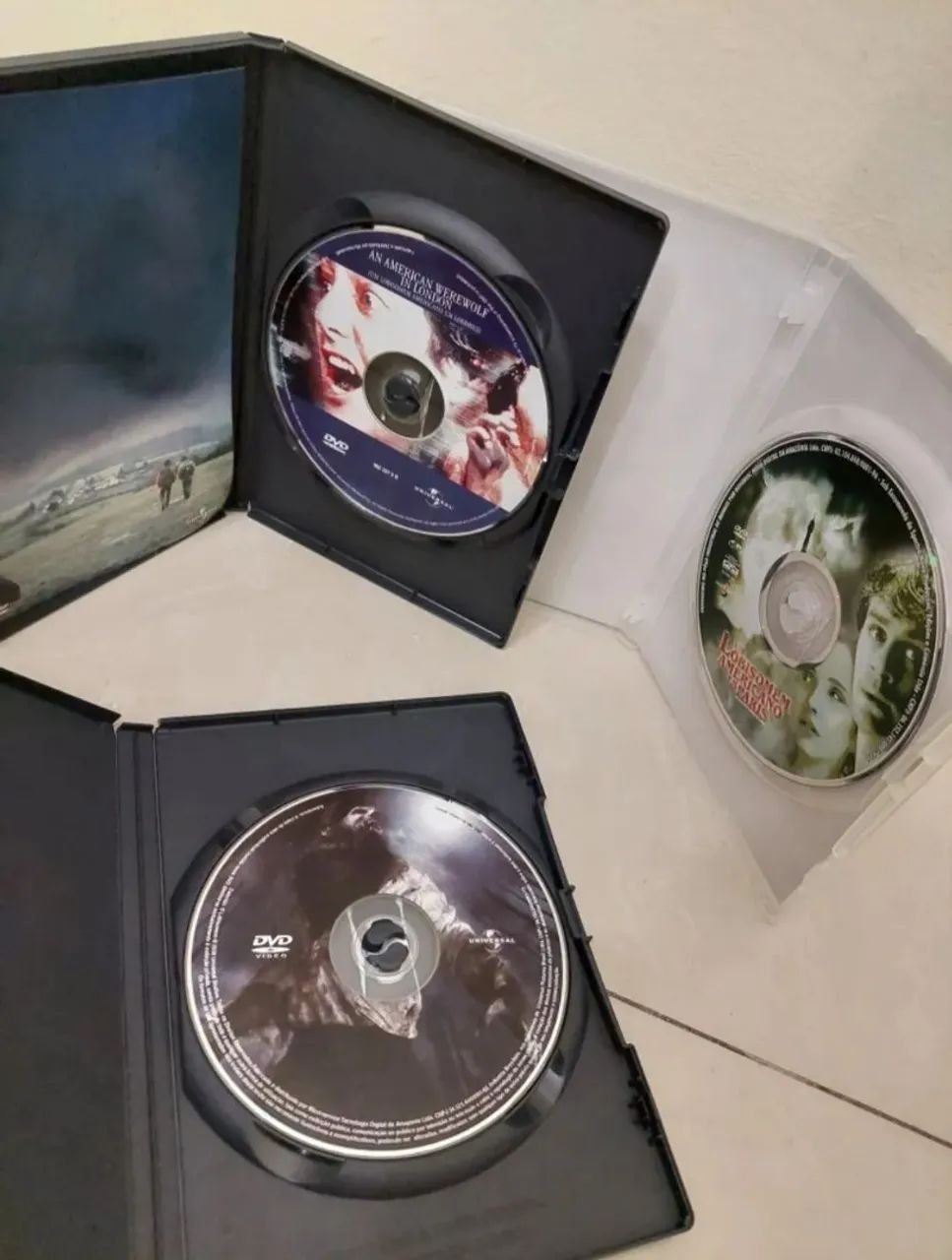Coleção Filmes de Lobisomem em DVD (3 DVDs) - Foto 3