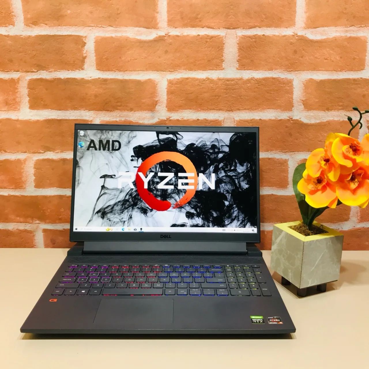 Notebook Gamer Ryzen 5 5600H/ RTX 3050 4GB/ Ram 16GB/ Ssd 512GB/ FullHD 