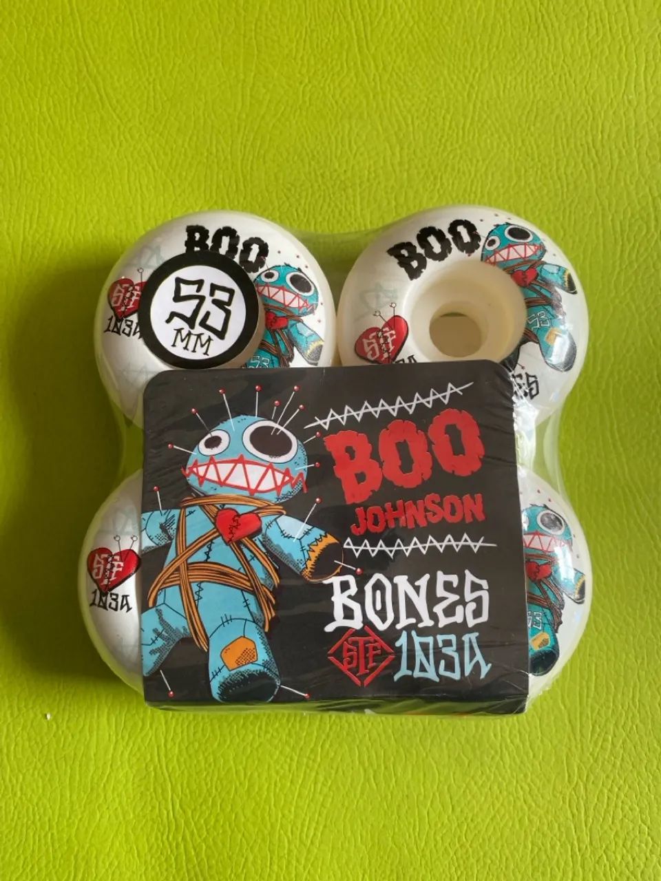 Rodas para skate Bones STF model Boo Johnson tam 53