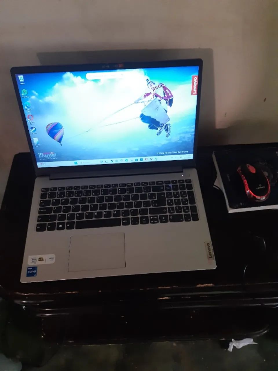 Notebook Lenovo- 7 meses de uso + Mouse de Brinde- R$2000 - Foto 5
