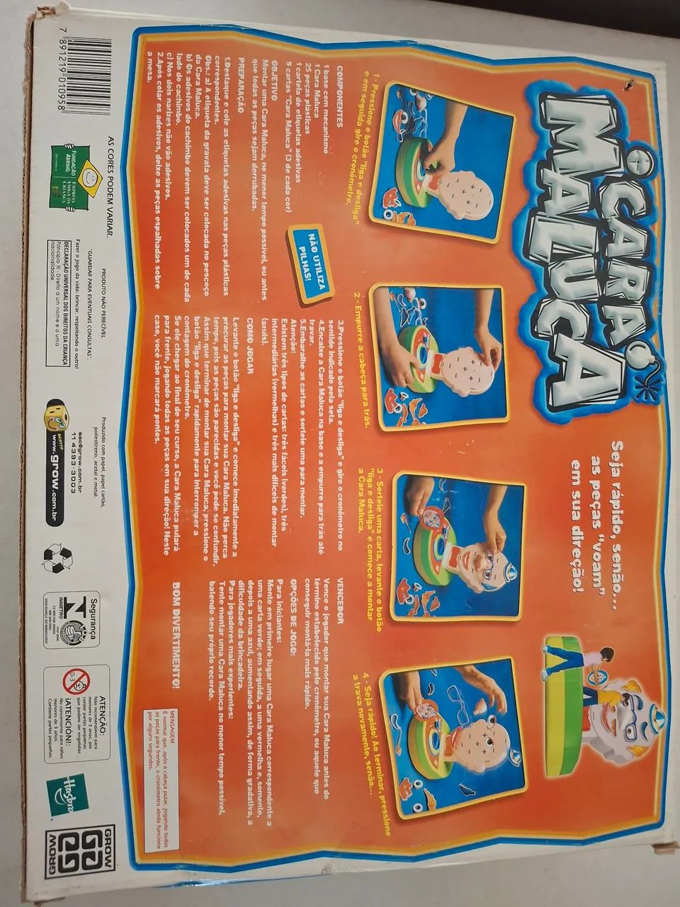Jogo Cara Maluca completo Novo - Foto 2