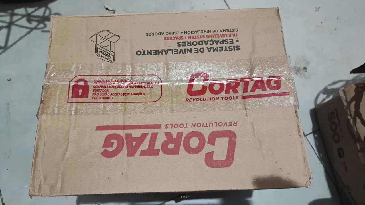 Sistema de Nivelamento Cortag - Espaçados e Cunha 2mm