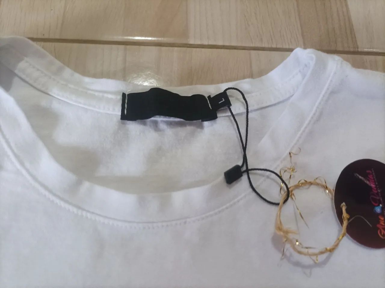 Camiseta Prada Branca com Estampa - Foto 3