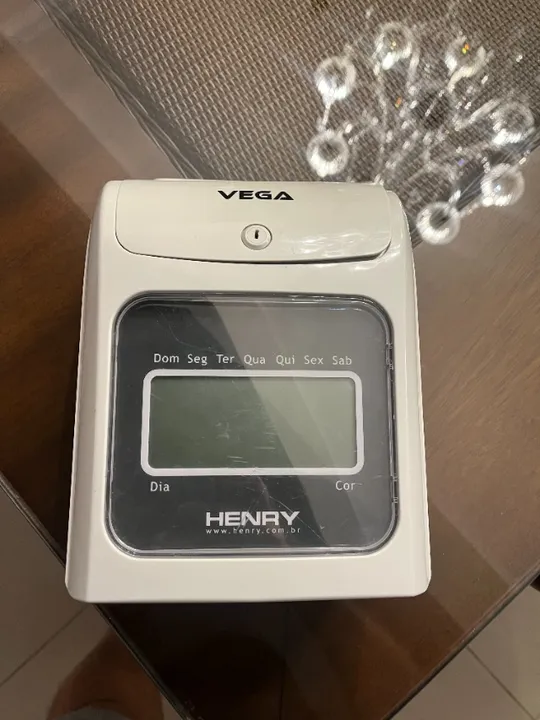 relogio de ponto vega modelo henry
