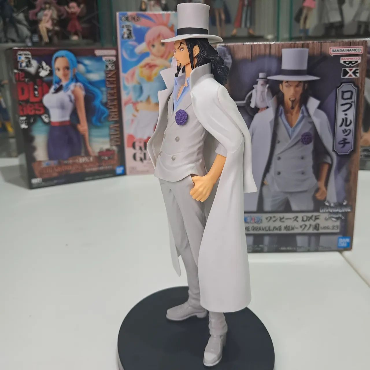 One Piece DXF Rob Lucci The Grandline Men Vol. 23 Original Figure Lacrado - Foto 2