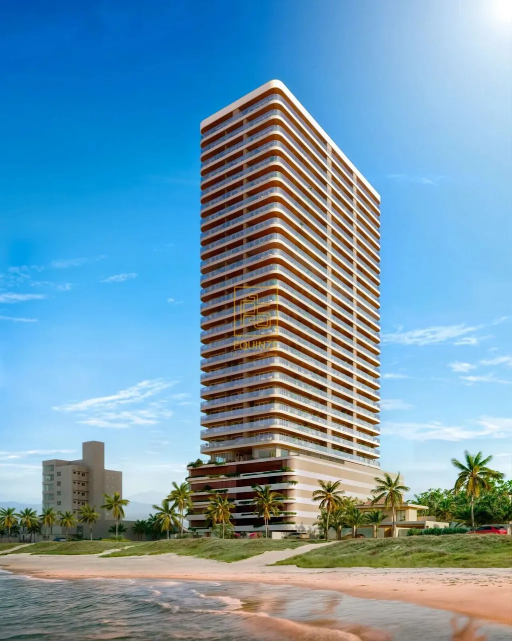 Apartamentos de alto padrão frente mar em Barra Velha