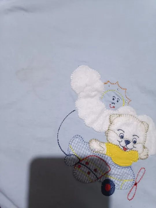 Conjunto de bebê bordada - Foto 4