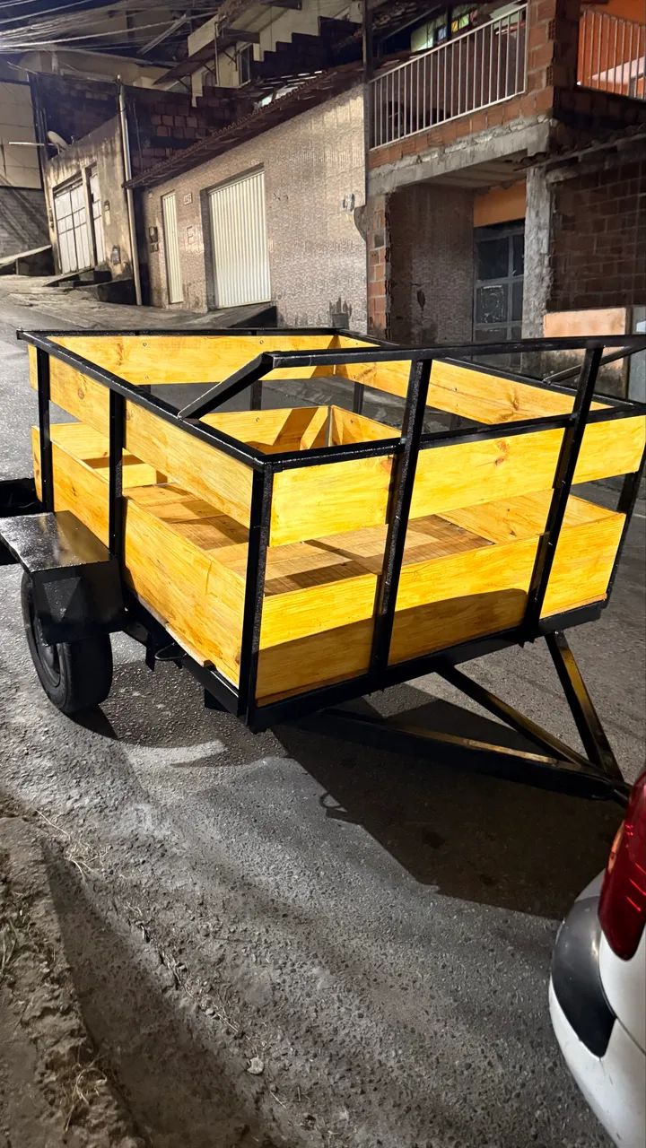 CARRETINHA FAZENDINHA 2,00 x 1,20 PRONTA ENTREGA E FABRICACAO DO SEU JEITO - Foto 6