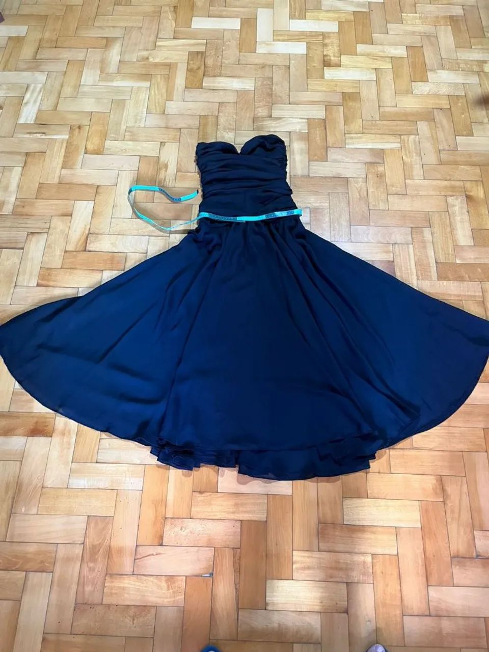 Vestido preto tomara que caia - Foto 5
