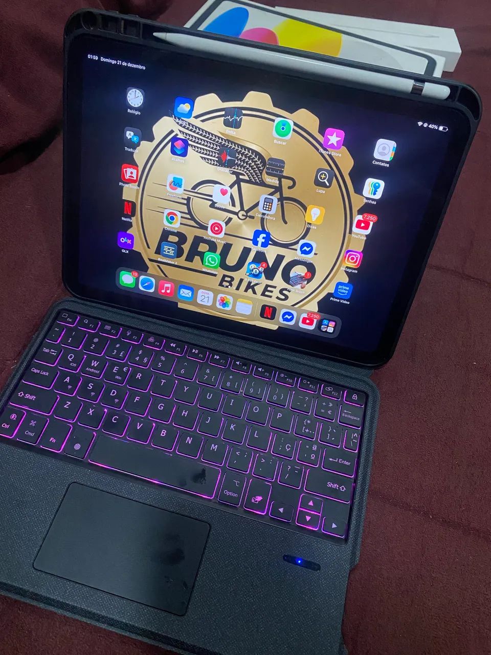 Ipad 10° geração 64gb wifi + 5g passo cartão  - Foto 3