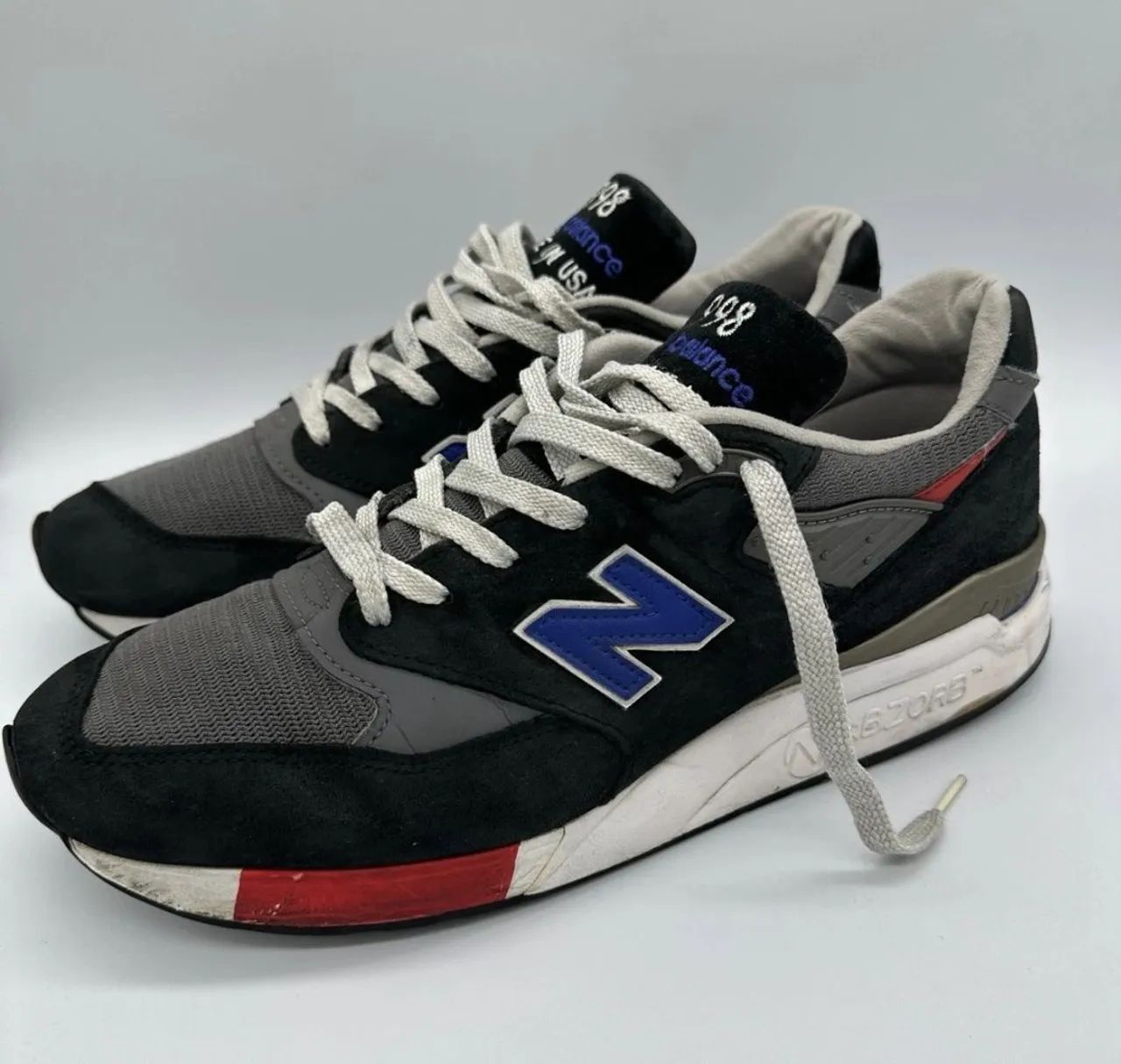 Grey Tenis New Balance 998 Masculino Azul Tênis New Balance 998