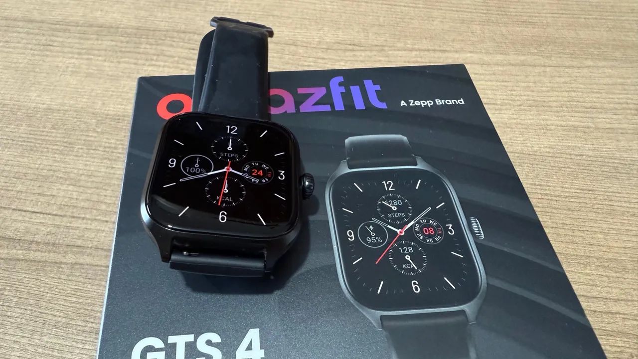 Amazfit GTS 4 - Pulseiras e Carregador - Foto 3
