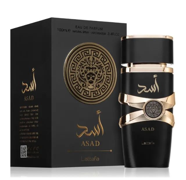 Perfume Lattafa Asad Masc Edp 100ml Importado Original Eau de Parfum