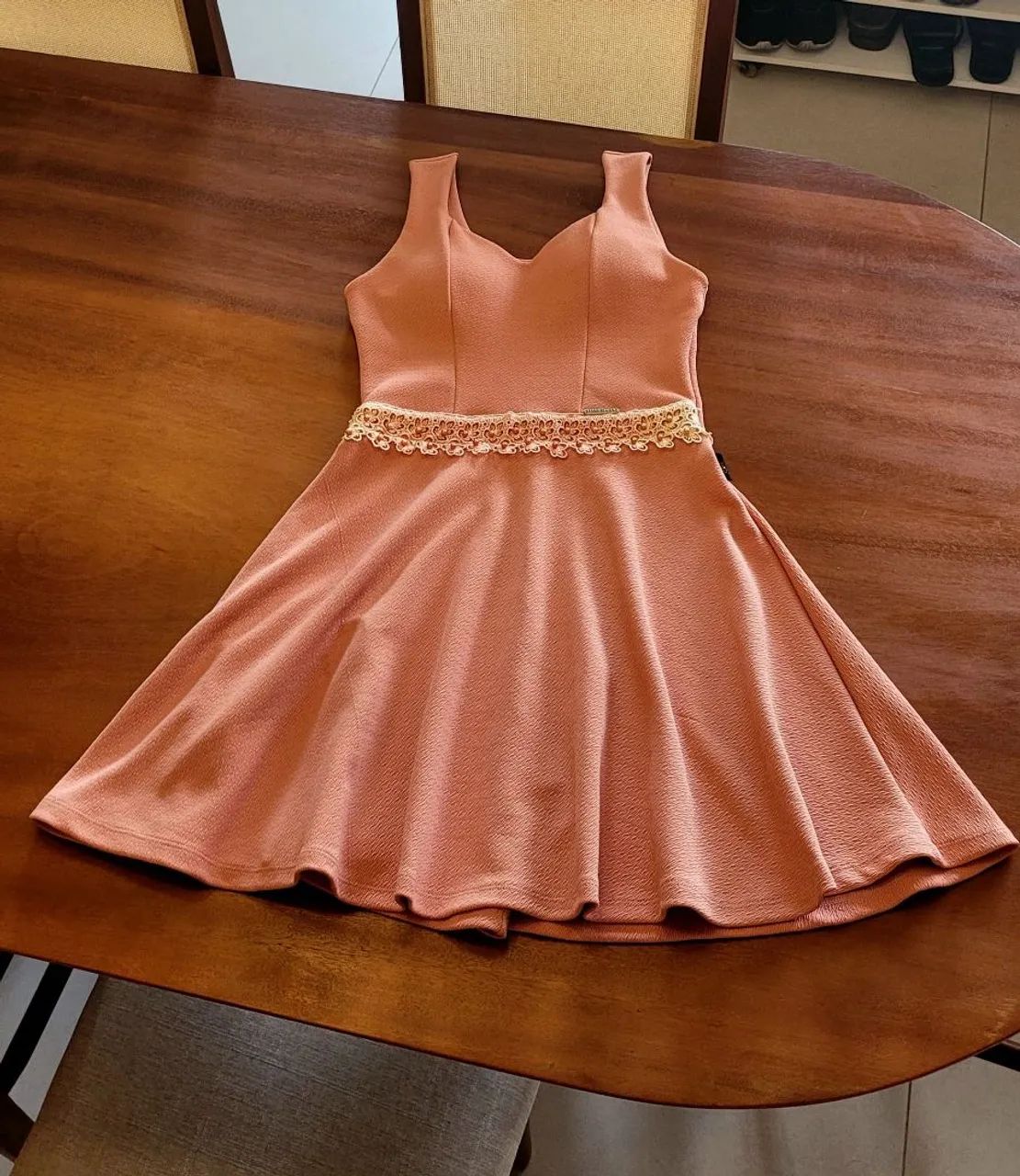 Vestido casual com bojo