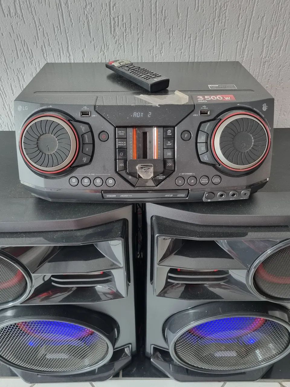 Som Mini System LG Xboom 3500 Rms CL98 - Foto 5