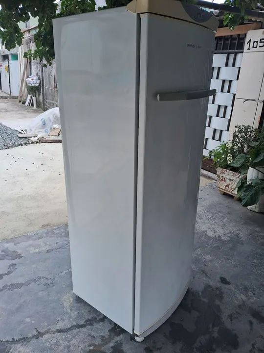 Vendo freezer sem ferrugem praticamente novo 1.000 reais entrego - Foto 3