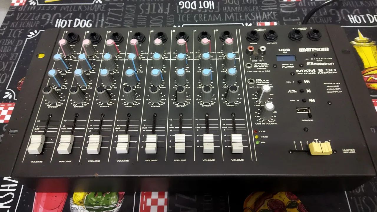 Mesa de Som Wattsom MXM 8 SD -  - Foto 2
