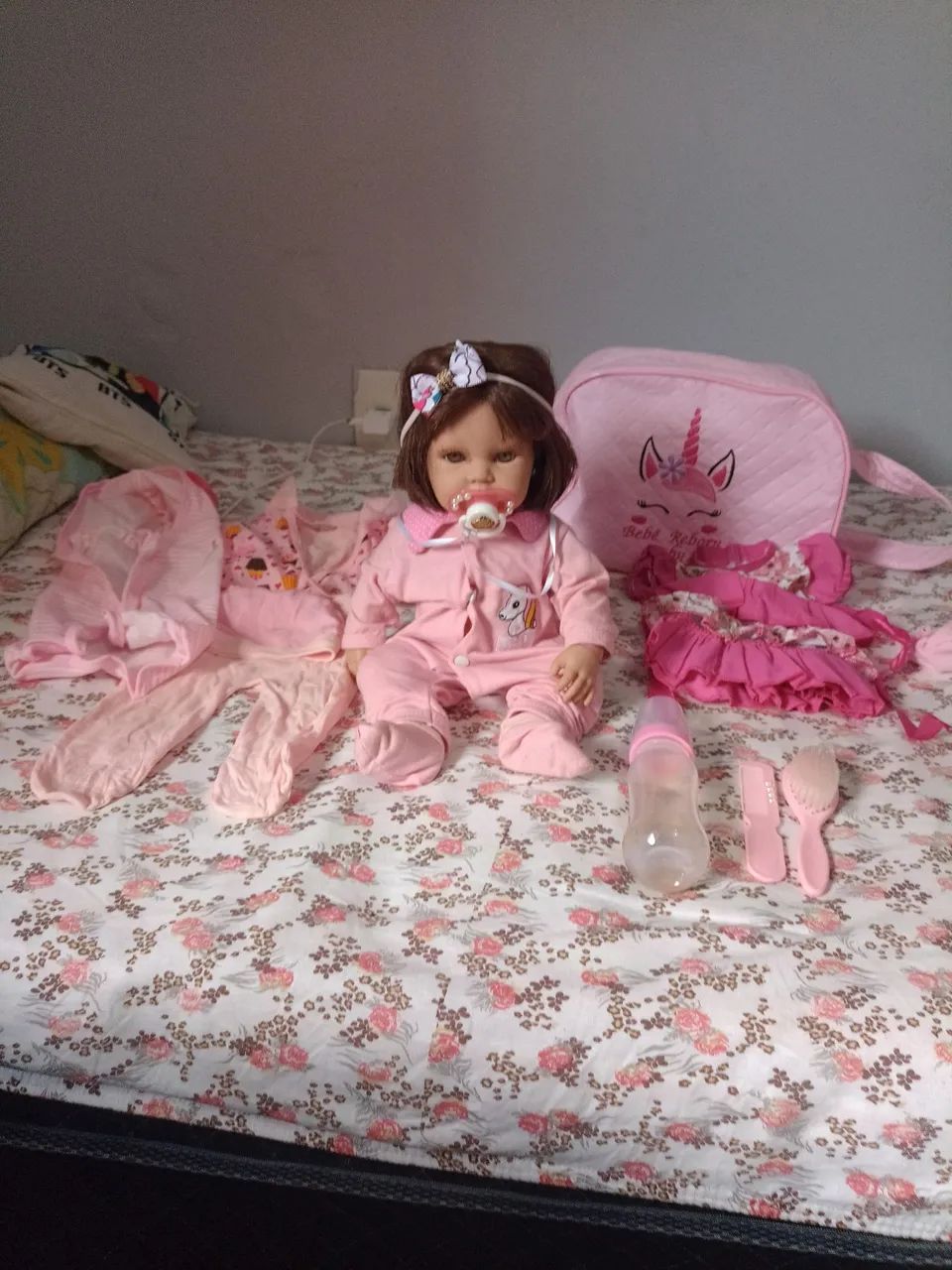 Boneca Reborn Realista - Bebê Menina - Foto 4