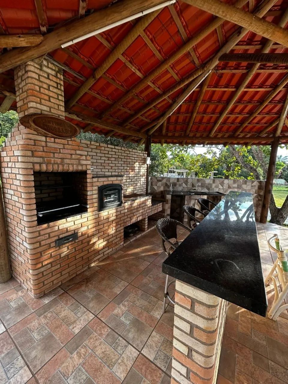 Espaço Porto Seguro - Chácara com Piscina para Eventos na Ponte Alta Norte do Gama - Foto 5