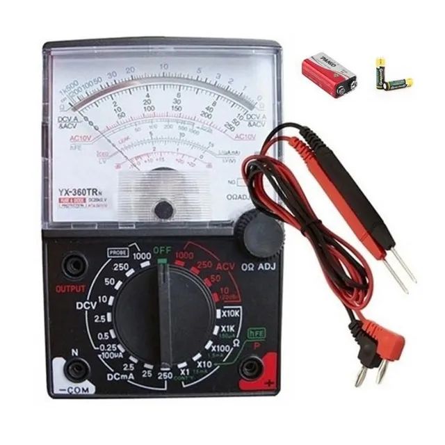 MULTIMETRO ANALOGICO MOD: YX360TRN